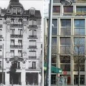 L'Hôtel du Lion d'Or sur la place d'Erlon