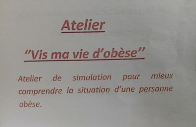 Ce matin j'ai effectuer cette atelier