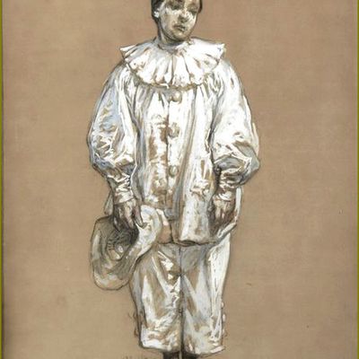 Pierrot - Colombine et Arlequin illustrés -  Pierrot -  Henri Émilien Rousseau (1875-1933) 