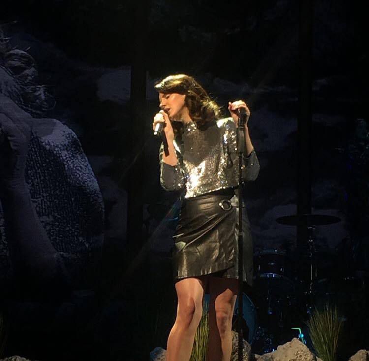 Lana Del Rey en live au Little Caesars Arena, Detroit, Michigan (17/01/2018)