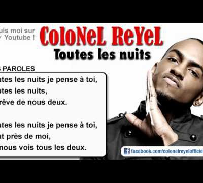 Colonel Reyel-Toutes Les Nuits