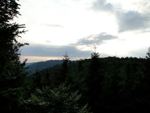 Magnifique vue sur la plaine d’Alsace.