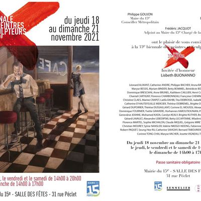 33ème biennale des peintres et sculpteurs du 15e !