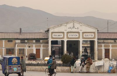 Quetta: La Gare (19ème siècle)