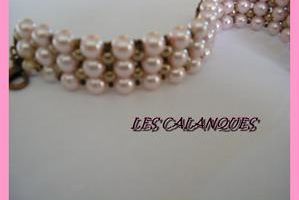 BRACELET PERLES NACRE REVERSIBLE