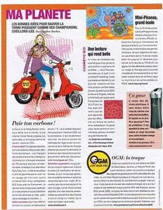 PAGE ENVIRONNEMENT, Marie Claire, XII-06