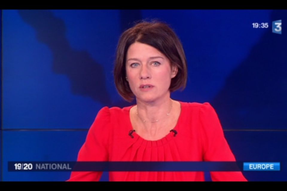 [2012 10 18] CAROLE GAESSLER - FRANCE 3 - LE 19 20 @19H30