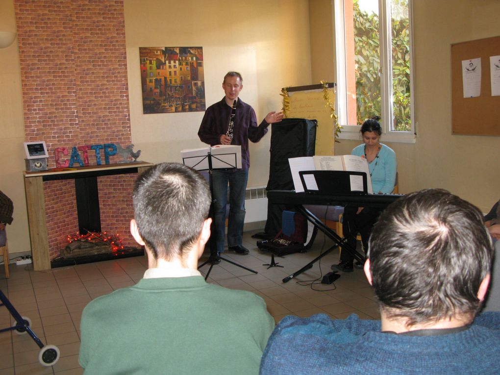 rencontre musicale au CATTP de Villeurbanne