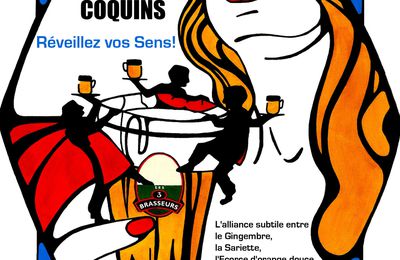 "La bière des Coquins"  3 Brasseurs