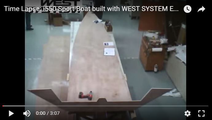 Time lapse - 3.07 minutes to build a stitch and glue sail boat with West System epoxy