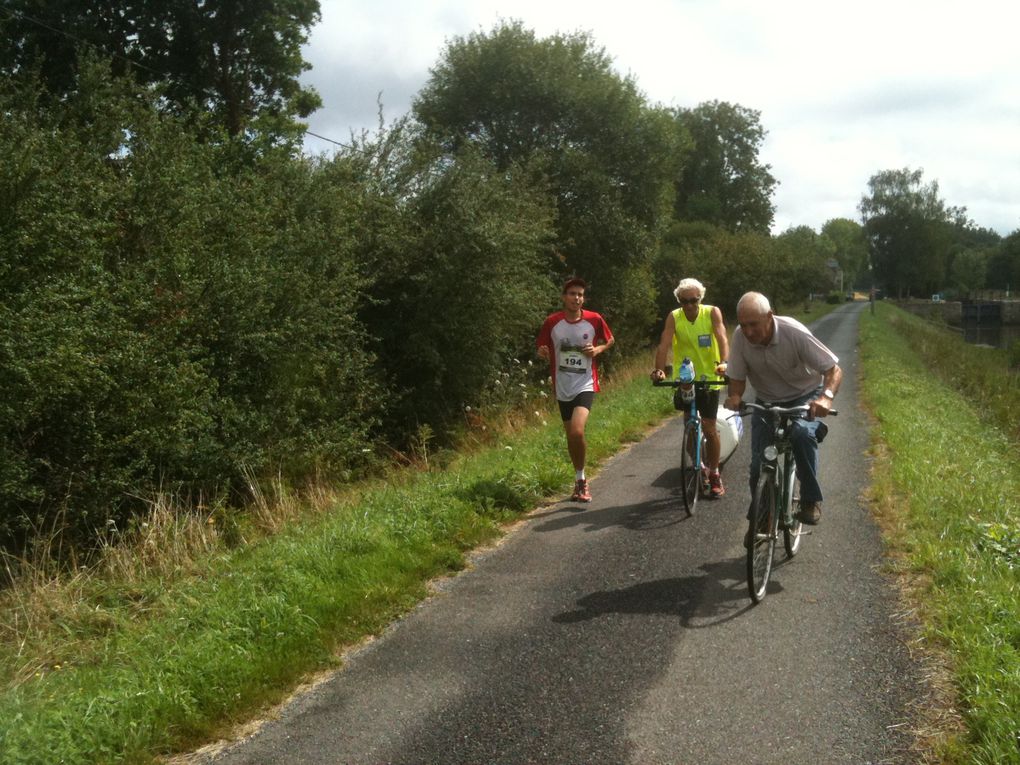 Départ de l'ultra canal à Nort sur Erdre (350 kms)