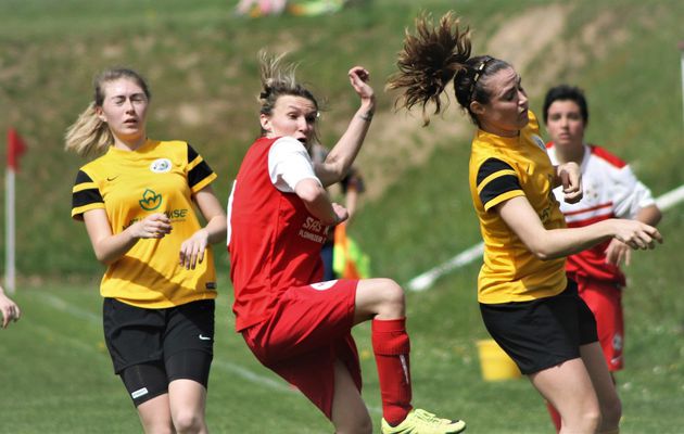 Les féminines de l'ES Guéretoise B à Saint Vaury plus qu'un match ! un "combat" ! 