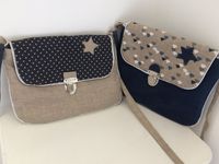 ➤ HAPPY STARS : sacs, trousses, étuis lunettes, housses tablettes, pochettes, protège-carnets/chéquiers, guirlandes...