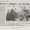 Article - Nice-Matin du 16/02/11 - un forum "citoyen" sur les déchets