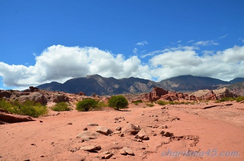 Quebrada de las Conchas - Los Colorados, Argentine en camping-car