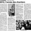 Acquigny, le 30 janvier 2012 : les voeux du Maire