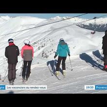 Reportage de FR3 au Val d'Allos janvier 2020 