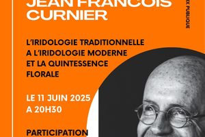 11 juin à 20h30 : Conférence sur l'iridologie à l'Espace Art et Essai d'Hauterives