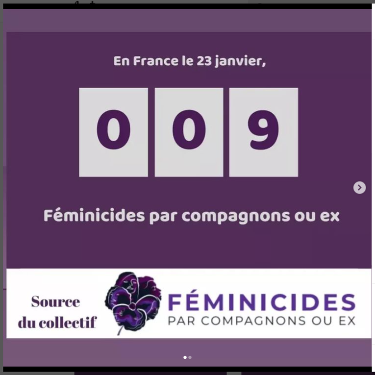 45  EME  FEMINICIDES  DEPUIS LE DEBUT  DE L ANNEE  2022