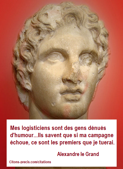 Citations Sur La Logistique Arme De La Competition Economique Et Sanitaire Citons Precis Com Citations