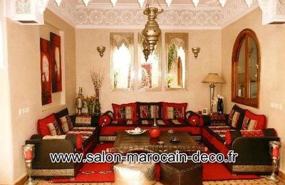 Salon maison marocaine orientale