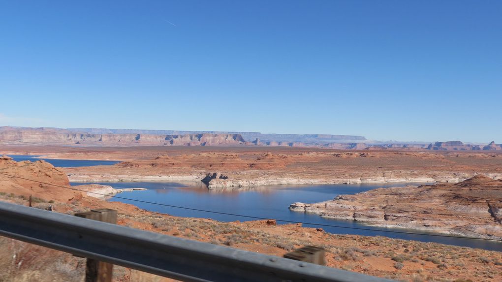 le Barrage de Glen Canyon et Lac Powell