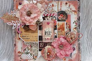 carte Shabby chic Rossibelle Prima - Shabby chic card Rossibelle Prima