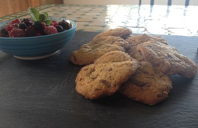 Cookies germe de blé pépites chocolat