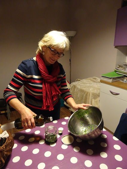 Il y a eu les animations d'hiver de l'atelier énergie à Carhaix comme "dépuratives de printemps et  leur pesto" ou "les plantes de la pharmacie familiale"