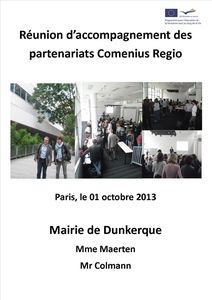 Réunion de coordination Regio à Paris