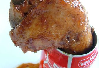 Poulet à l'inavouable coca cola