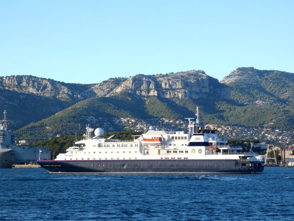 LA BELLE DES OCEANS , arrivant à la Seyne sur Mer le 31 octobre 2022