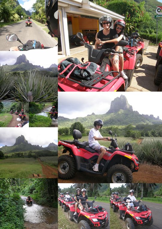  Trois jours sur Moorea, détente aux Tipaniers, plongées et randonnée. 