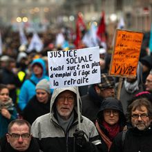 Manifestation à Paris, vendredi 24 janvier 2020