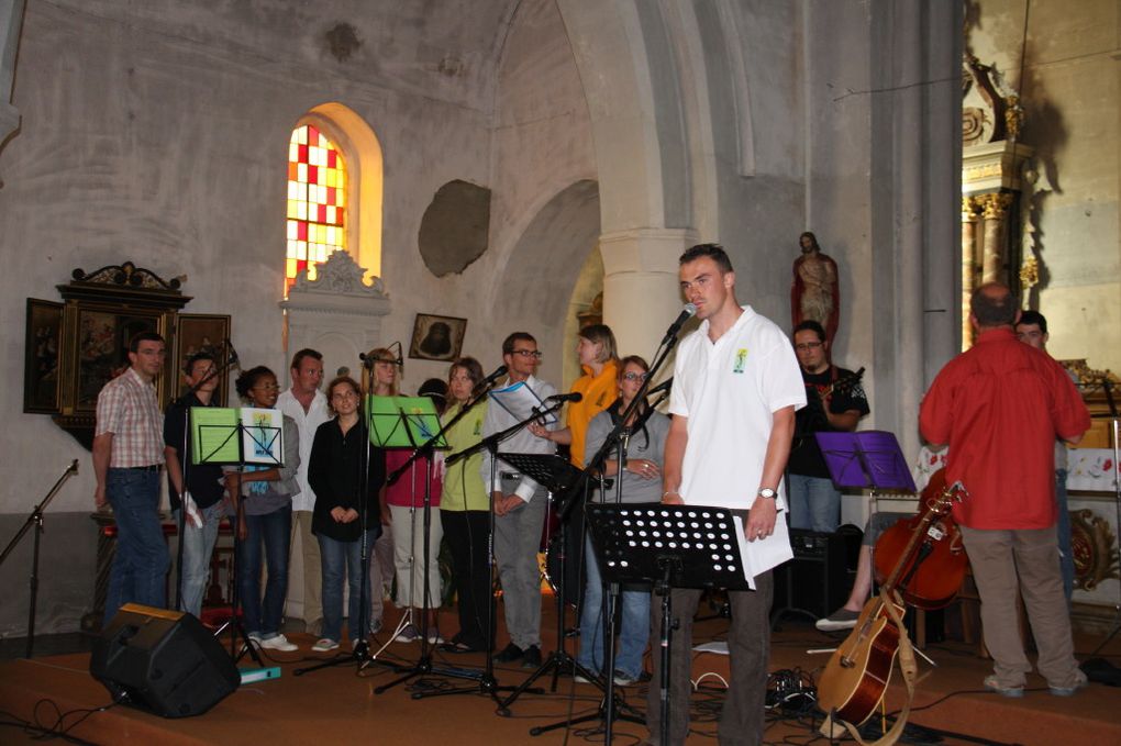 Veillée du 11 juillet 2009 en l'eglise de ZeggersCappel avec Steeve Gernez. Excellent soirée !