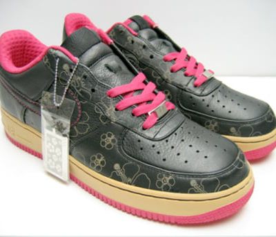 Nike Air Force 1 So Cal LA Black Cerise Gold