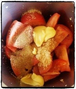 Homemade ketchup (no nasties yeayyyy….)