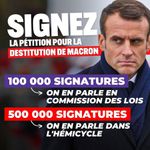 PETITION NATIONALE Pour juger de la destitution de l'occupant de l'Elysée