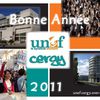 L'UNEF Cergy vous souhaite une bonne année 2011 !