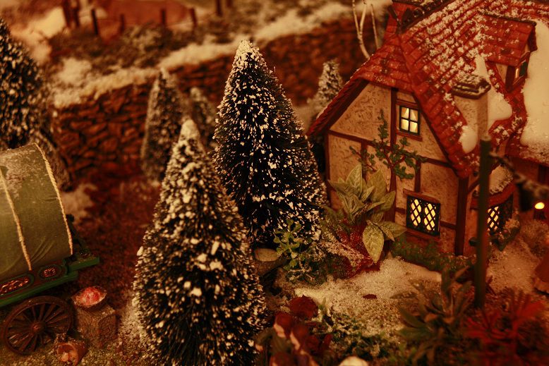 Cette année, je réalise ce village uniquement avec des maisons Dept 56 de la série Dicken's.
J'espère qu'il vous plaira, et je vous souhaite d'ores et déjà une belle balade et de joyeuses fêtes de fin d'année.