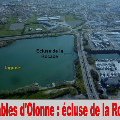 L'écluse de la rocade aux Sables d'olonne