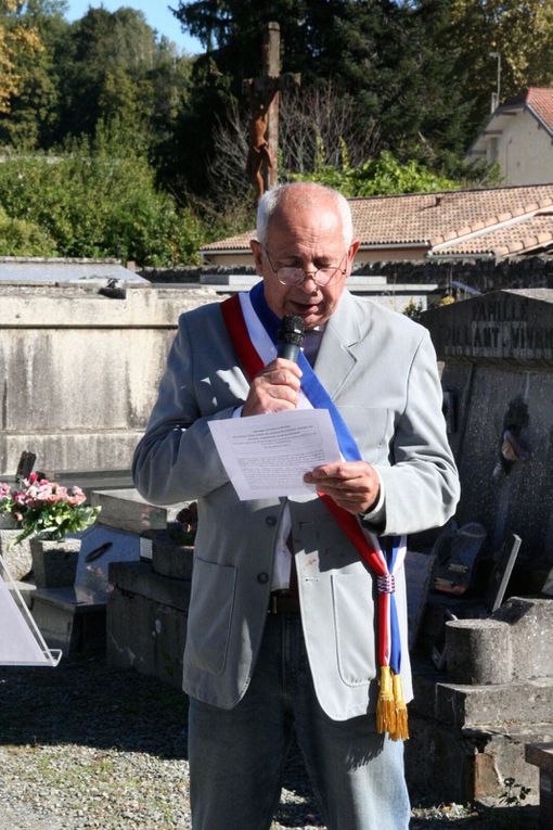 Salies du Salat - Commémoration du 25 septembre pour les Harkis et membres des formations supplétives engagés auprès de la France lors de la guerre d’Algérie.