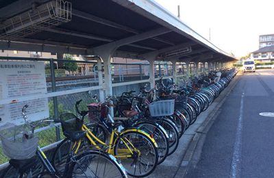 SINGENDAI STATION (parking vélo )