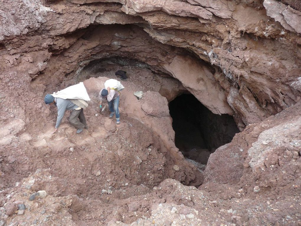 Les mine de sel d'Aït Daoud.