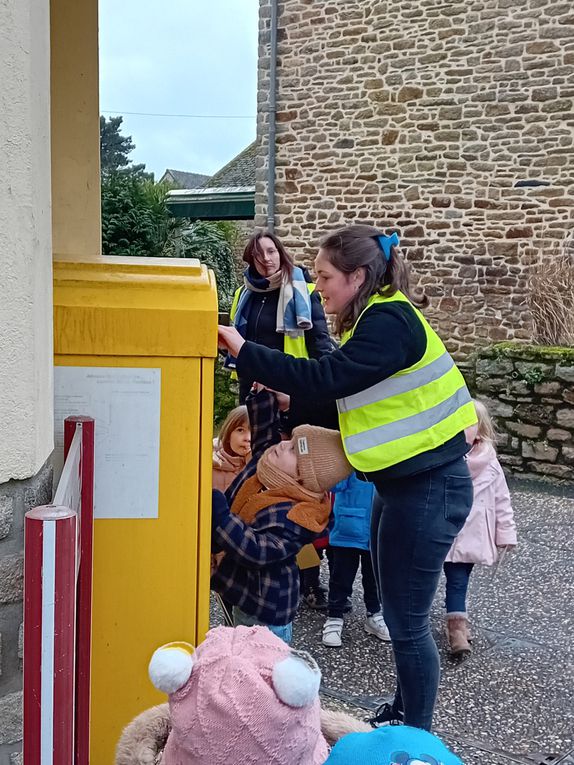 Sortie à la Poste en maternelle