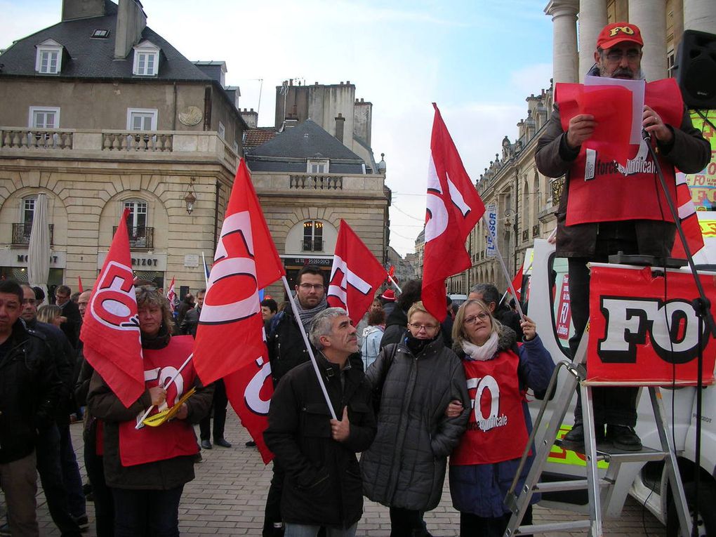 Manifestation à Dijon le 16 novembre 2017