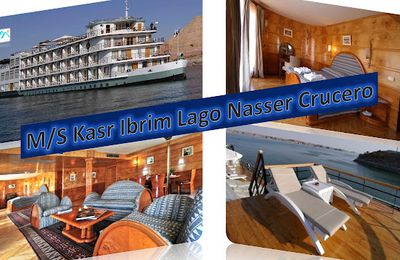 M/S Kasr Ibrim Lago Nasser Crucero