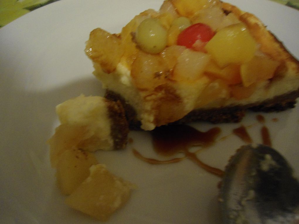 cheesecake aux fruits