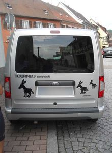 Sticker décoratif : petit âne
