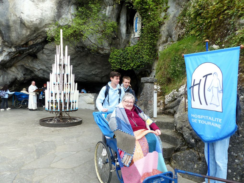 Les photos du pèlerinage à Lourdes d'avril 2024